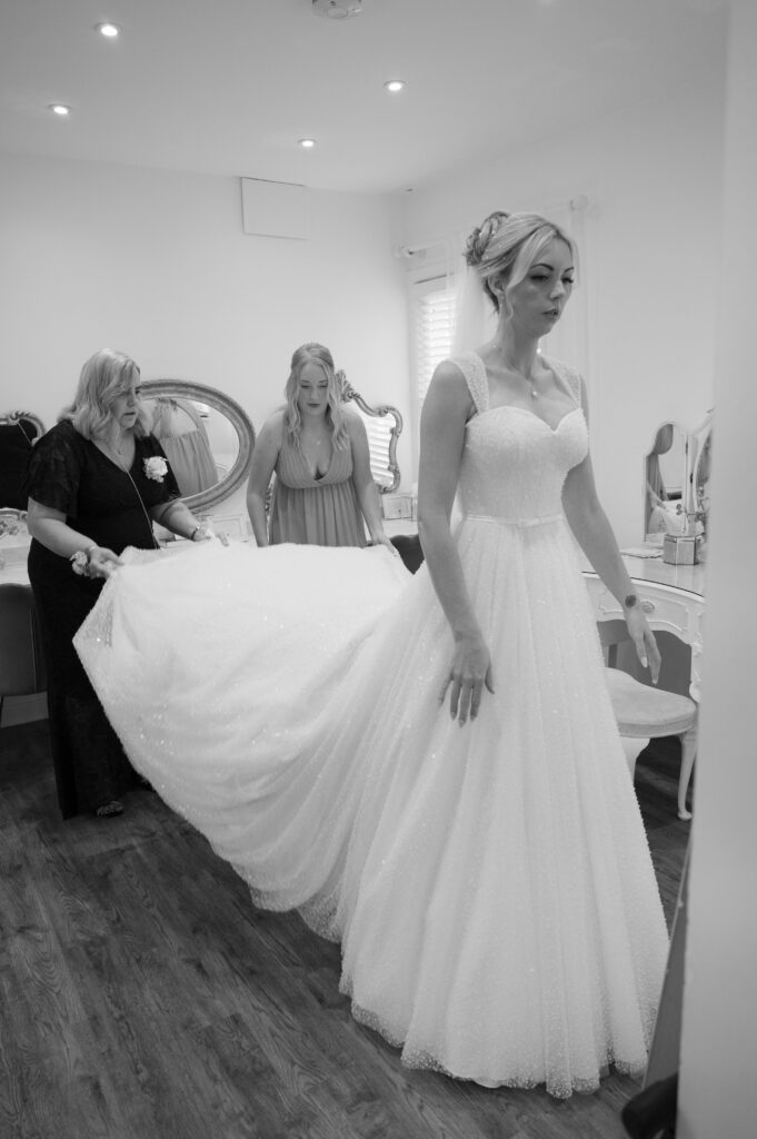 Dress moment came on 